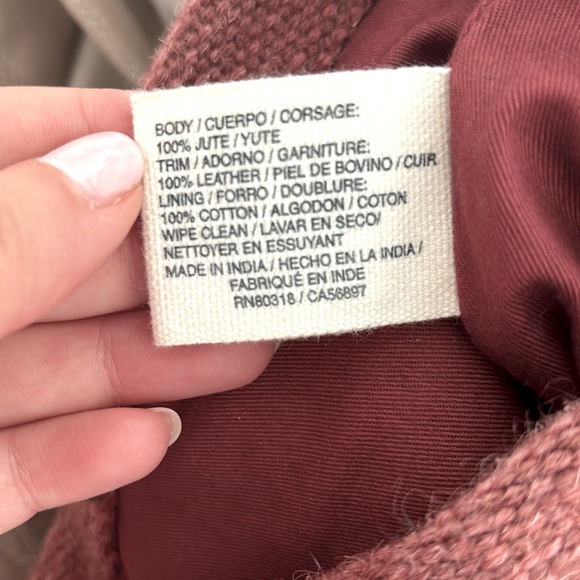 Lucky Brand Jute Tote - Picture 4 of 6